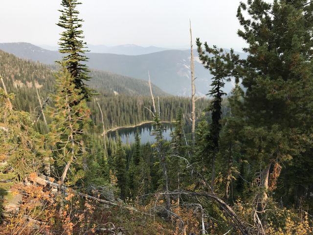 Parker Lake, taken from the ridge